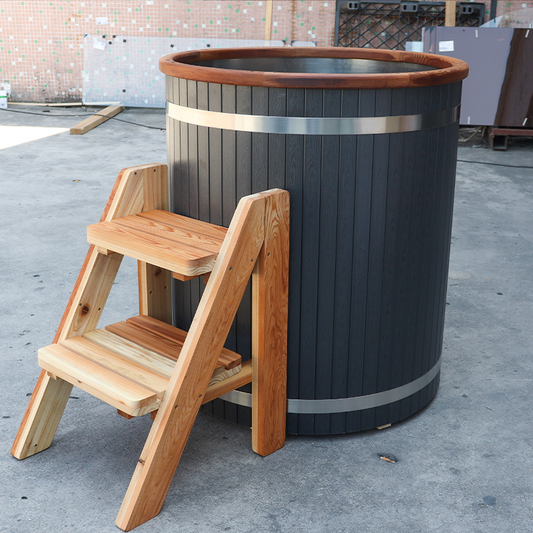 FC-3 Plastic Wood Cold Plunge Tub
