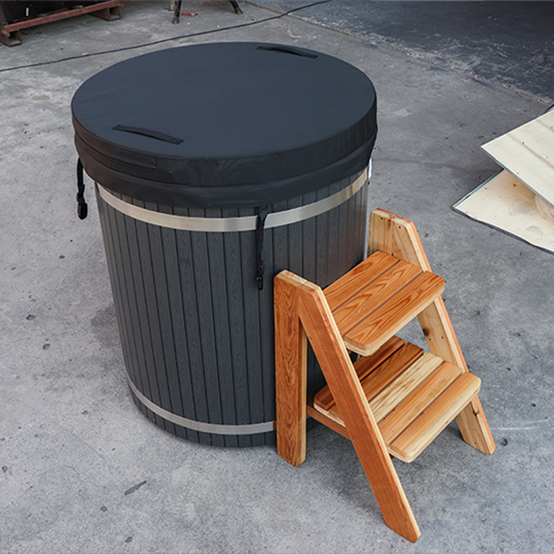FC-3 Plastic Wood Cold Plunge Tub