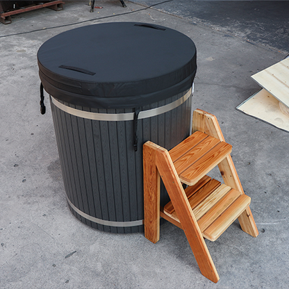 FC-3 Plastic Wood Cold Plunge Tub