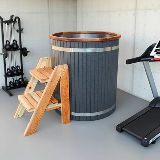 FC-3 Plastic Wood Cold Plunge Tub
