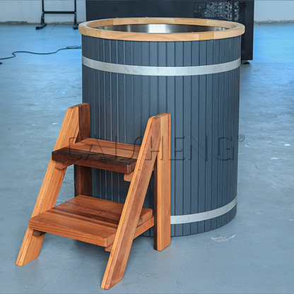 FC-3 Plastic Wood Cold Plunge Tub