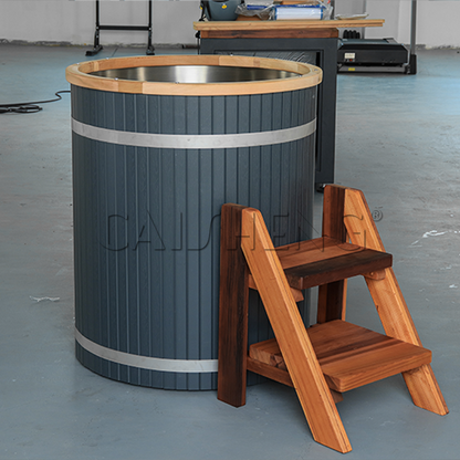 FC-3 Plastic Wood Cold Plunge Tub