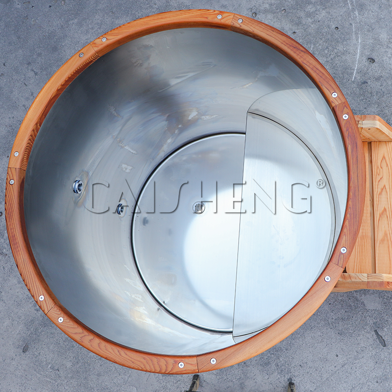 FC-3 Plastic Wood Cold Plunge Tub
