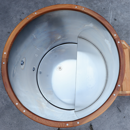 FC-3 Plastic Wood Cold Plunge Tub