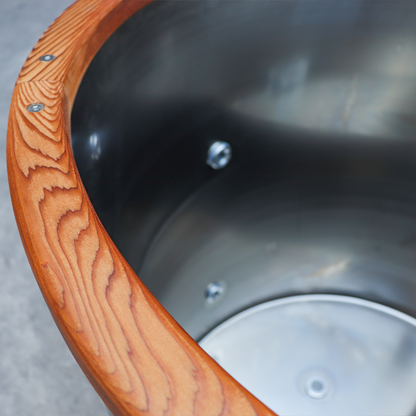 FC-3 Plastic Wood Cold Plunge Tub