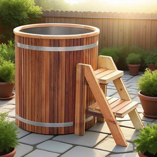 FC-4 Wooden Cold Plunge Tub