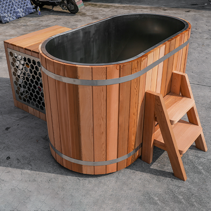 FC-5 Wooden Cold Plunge Tub