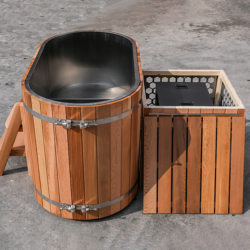 FC-5 Wooden Cold Plunge Tub