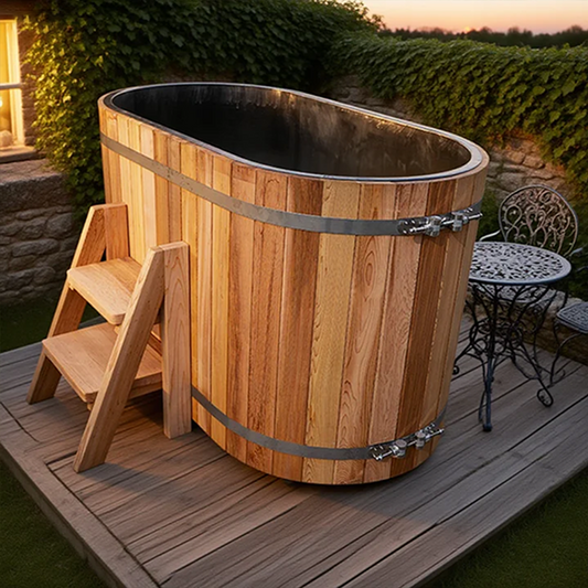 FC-5 Wooden Cold Plunge Tub