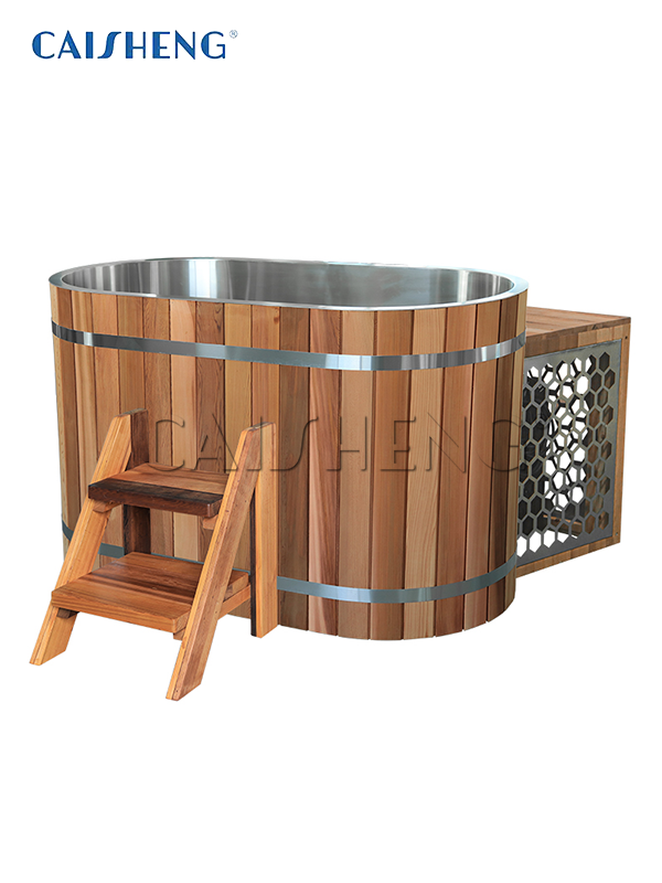 FC-5 Wooden Cold Plunge Tub