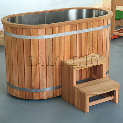 FC-5 Wooden Cold Plunge Tub