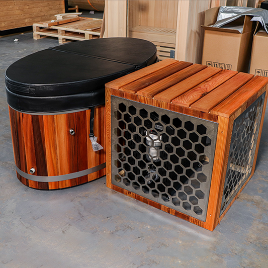 FC-6 Wooden Cold Plunge Tub