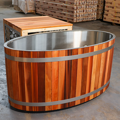 FC-6 Wooden Cold Plunge Tub