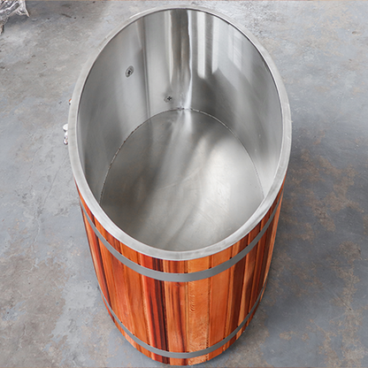 FC-6 Wooden Cold Plunge Tub