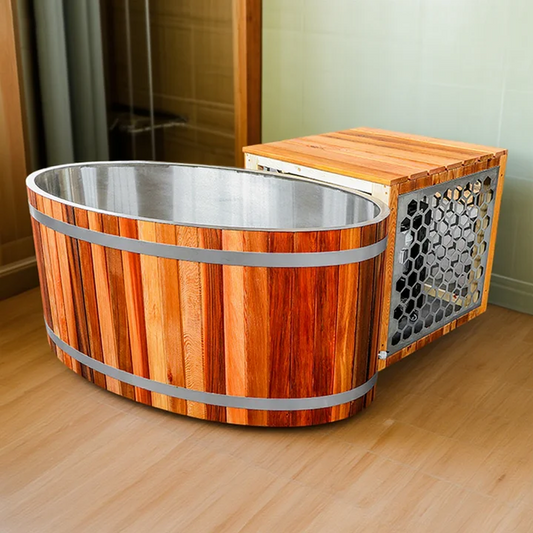 FC-6 Wooden Cold Plunge Tub