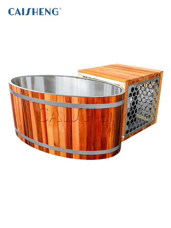 FC-6 Wooden Cold Plunge Tub