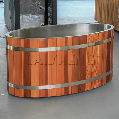 FC-6 Wooden Cold Plunge Tub