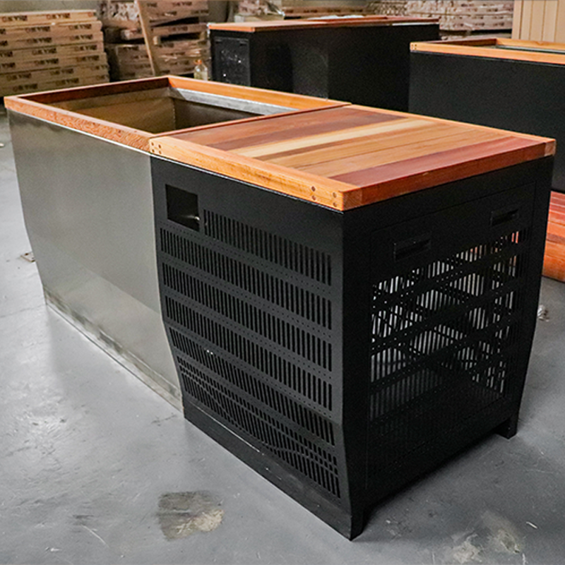 FC-9 304 Stainless Steel Cold Plunge Tub